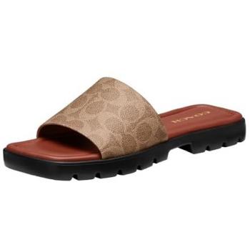 Elegant Brown Glide 8½ US Florence Sandal
