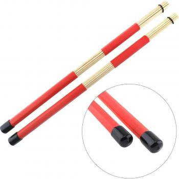 Rute Jazz – Baguettes à percussion en pin, 40 cm, 2 pièces