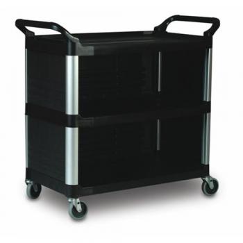 Chariot Multifonction Rubbermaid 3 Côtés Fermés