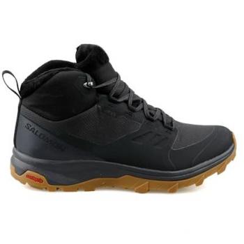 Salomon SHOES OUTsnap CSWP Black/Ebony/Gum1 000 Black/Ebony/GUM1A Wanderschuh