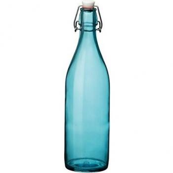 Bormioli SkyBlue 1 Litre Cordial Bottle