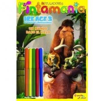 Un mundo bajo el hielo IA3-Pintamanía rotuladores (Ice Age 3)