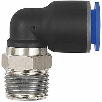 Connettore a L Riegler Series Blue 1/8 SW 10mm