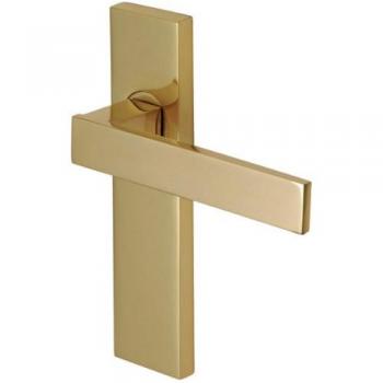 Deluxe Polish Brass Door Handle (DEL6048-PB)