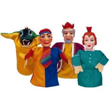 Kasperlfiguren, 4er Set