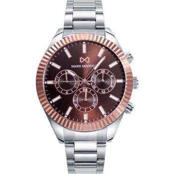 Mark Maddox HM1006‑47: Reloj de Hombre 41 mm, Brazalete de Acero