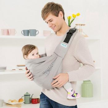 Organisch Katoenen Baby Sling met Dubbel Gebruik en Borstvoedingsdeken, 0-24 maanden