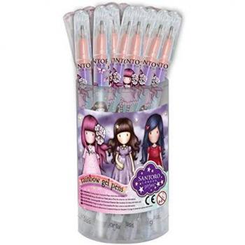 Gorjuss Set de 24 Bolígrafos Gel 6 Colores