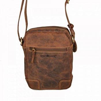 Greenburry Vintage Umhängetasche aus Leder 18 cm