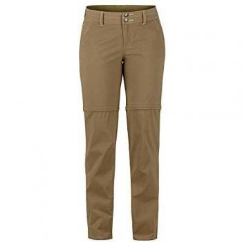 Marmot Pantalon Outdoor Femme Kodachrome, Zip, Desert Khaki, Taille L