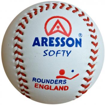 Aresson Soft Rounders Baseball Leather Practice Ball Rounders England Approved