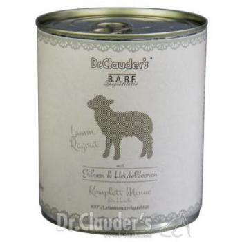 Dr. Clauders B.A.R.F. Premium Lammragout (800 g) – 7,86 € / kg