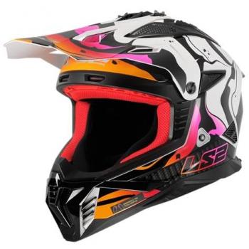 Crosshelm LS2 MX708 Fast II Wash Weiß XS 53-54cm