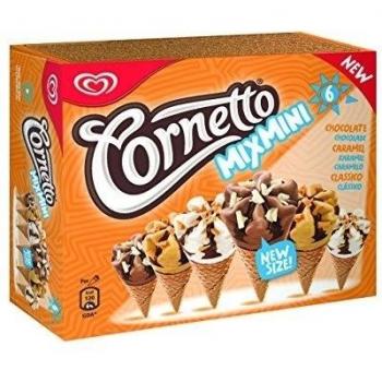 Cornetto Mini Duo: Caramel & Choco