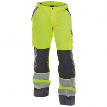 Buffalo PESCO74 Warnschutzhose Gelb/Grau, Größe 52