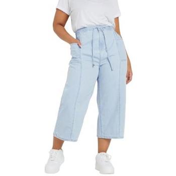 Sheath‑Fit Wide Leg Jeans, Light Blue 20