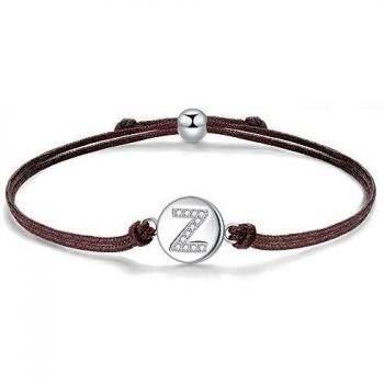 Lettera Bracciali J.Endéar 925 Argento – Amicizia Intrecciata