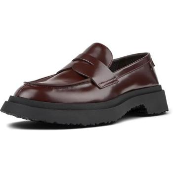 Camper Mocassino Walden in pelle spazzolata Bordeaux Taglia 39