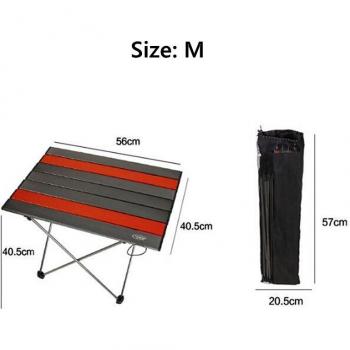 Aluminium Klapptisch tragbar für BBQ und Picknick im Freien