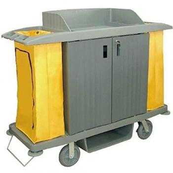 Jantex Heavy-Duty Housekeeping Trolley