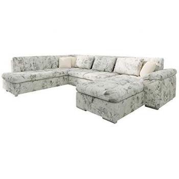 MIRJAN24 Niko Bis Premium Wohnlandschaft, U-Form, mit Schlaffunktion, 350 cm