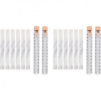 Soapstone Marking Set with 4 Holders and 12 Removable Pens