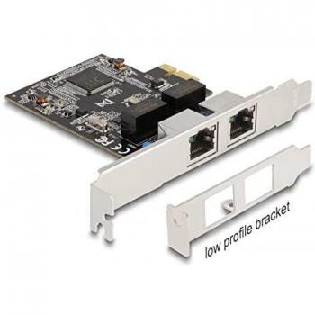 Carte PCI Express DeLOCK avec 2 ports RJ45 Gigabit