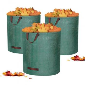 Jardin Propre 128 L : sac à déchets autoportant et pliable