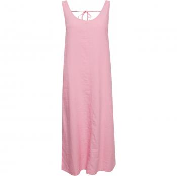 B.YOUNG Casual Blusenkleid BYFalakka – Damen, 36, Leinenmix in pink