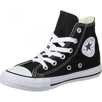 Converse Chuck Taylor All Star High, Scarpe Unisex-Bambini, Colore Nero