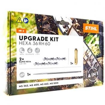 Stihl Upgrade Kit 2 HEXA 40 cm Sägekette und Feilen-Set