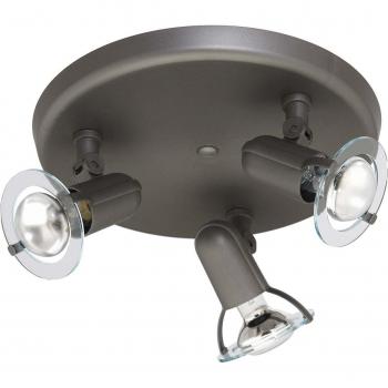 Rundschwankende Deckenleuchte Grau – Briloner 3306/031P