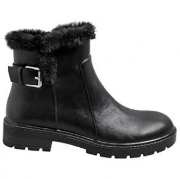 Long Tall Sally Bikerstiefel mit gefüttertem Innenleben