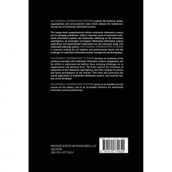 Multimedia Information Systems (The Springer International Series in Engineering and Computer Science, 398, Band 398)