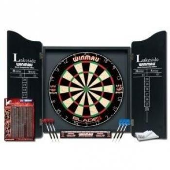 Winmau Blade 6 Championship Dartboard and Darts Sets