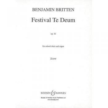 Partitions classique BOOSEY & HAWKES BRITTEN B.