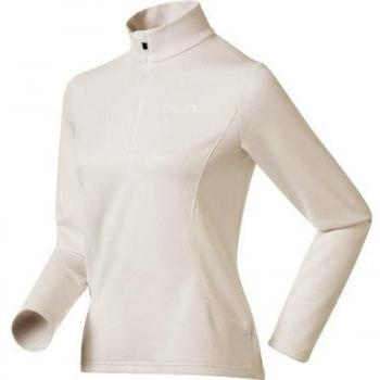 Odlo LS Abilene Damen-T-Shirt – Weiß – Größe 40