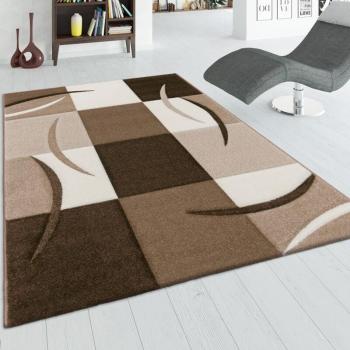Paco Home Teppich »Braun Beige Diamond«