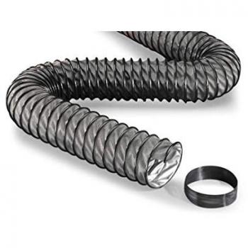 Tuyau d'échappement résistant aux vibrations Norres 300°C Ø 200mm L : 5m