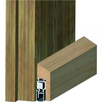 Athmer Guarnizione Schall-Ex® Applicata 930mm Alu.Oak Grezzo