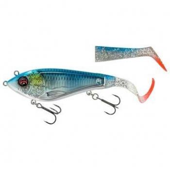 S.G. Deviator Tail 20 cm / 87 g – SS – Blauer Chromlook