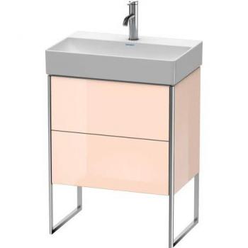 Duravit XSquare Waschtisch-Unterschrank Hochglanz Grau