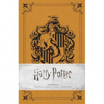 Harry Potter: Hufflepuff Ruled Pocket Journal