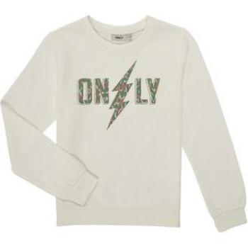 Blusa de Moletom Only KOGRUNA L/S O-NECK UB CS SWT Kids