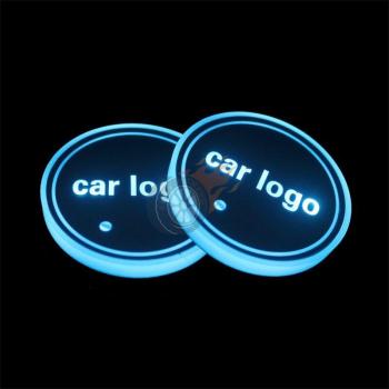 7-Color LED Cup Holder Mat for BMW 320i 330i F30 E90 E92 F10 F90 G30 525i G20 G01