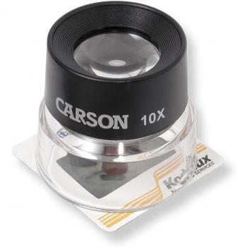 Carson LL‑10 LumiLoupe 10× – Handliche Beobachtungslupe für Dias