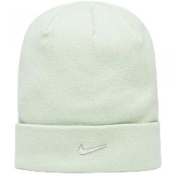 Nike Peak Standard Cuff Metall Swoosh Mütze, Grün, Einheitsgröße