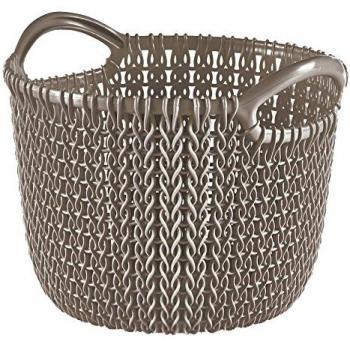 Cesta de Ordenación Curver Knit Redonda 3L con Asas