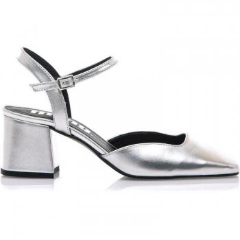Sandalias de Mujer MTNG ZAPATOS DE TACON DE MUJER 59669 ZAPATOS DE TACON METALICO METÁLICO