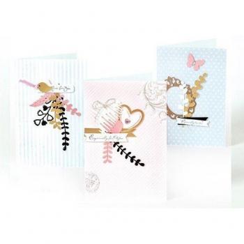 Tarjetas en Blanco 3D con Sobres Eno